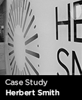 Herbert Smith business signage